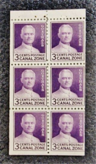 Nystamps Us Canal Zone Stamp 117a Og Nh $20