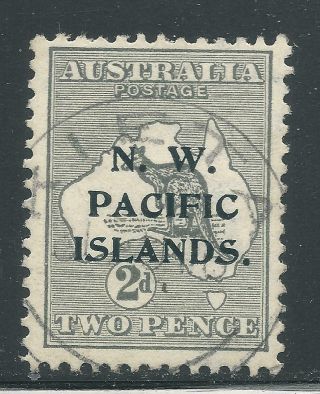 Guinea - Nwpi - 1915 - 16 2d.  Grey Kangaroo Tudor Crown Kieta