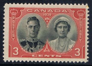 Canada 248 (2) 1939 3 Cent King George Vi & Queen Elizabeth Royal Visit Mnh