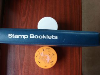 Stamp Booklet Album With 90 Folded,  Stitched & Stapled Booklets All Different