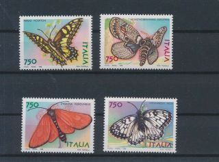 Lk64632 Italy 1996 Insects Bugs Flora Butterflies Fine Lot Mnh