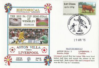 19 April 2015 Aston Villa V Liverpool Fa Cup Semi Final Dawn Football Cover