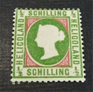 Nystamps British Heligoland Stamp 5 Og H $130
