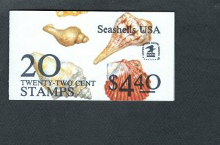 U.  S.  Stamp Booklet Mnh Og Sc 2121 A.  Bk146 Fv $4.  400 Postage Price