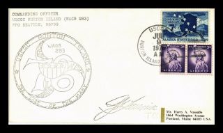 Dr Jim Stamps Us Coast Guard Cutter Burton Island Event Cover Fpo Seattle