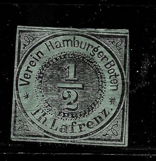 Hick Girl Stamp - German Local Post Hamburg Botern Stamp Y2880