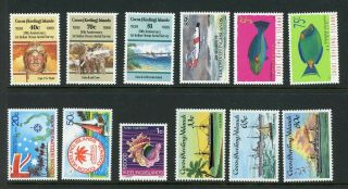 Cocos Islands Mnh Selections: Small Assortment 1 - See Scan - $$