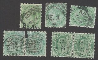 India In Aden Mainly Qv – 5 Items
