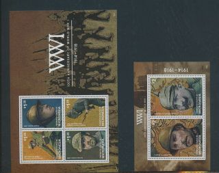 Gx03776 Micronesia Soldiers Ww1 Events History Sheets Xxl Mnh