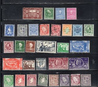 Eire Ireland Europe Stamps & Hinged Lot 573