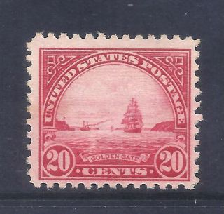 Us Stamps - 567 - Mnh - 20 Cent Golden Gate Issue - Cv $35