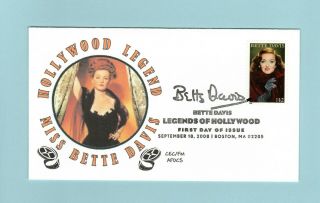 U.  S.  Fdc 4350 Cec/fm Cachet - Honoring Actress Bette Davis