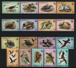 Kiribati 1982 Birds Part Set Unmounted