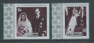 Cook Islands - Aitutaki - 1971 Royal Silver Wedding - Un - Mounted Set