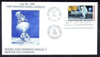 C76 Apollo 11 Moon Landing September 9 1969 Washington Dc Fdoi M 32 Sarzin