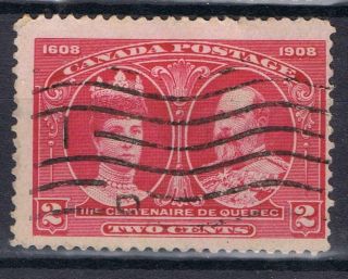 Canada 1908 Quebec Tercentenary 2 Cent Sg 190