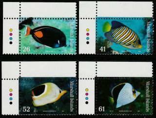 Marshall Islands - 2007 Fish Of The Pacific Mnh Set