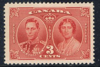 Canada 237 (2) 1937 3 Cent King George Vi & Queen Elizabeth Mnh