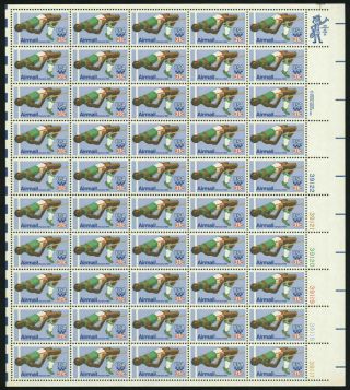 Us C97 Full Sheet 1979 Airmail Olypmic Games (50) @.  31 Fv=$15.  50