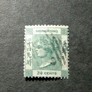 Hong Kong Stamp Scott 18 Queen Victoria 1865 L276