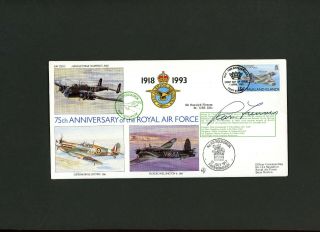 1993 75th Anniversary Of The Raf Signed Sir Ranulph Fiennes Bt.  Obe Dsc
