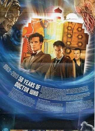 Royal Mail Doctor Who 50th Anniversary Collectable Stamp Presentation Pack