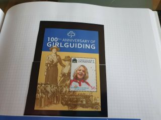 Dominica 2010 Sg Ms3706 Cent Of Girl Guiding Mnh
