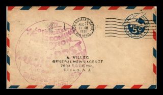 Dr Jim Stamps Us Los Angeles Wiley Post Homecoming Air Mail Event Cover