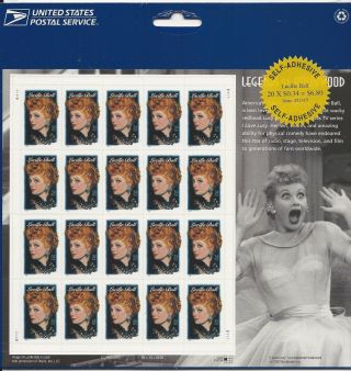 2001 3523 Lucille Ball Legends Of Hollywood Pane
