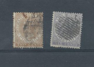 Straits Settlements Stamps.  Queen Victoria Crown Cc.  Cv £29,  (x315)