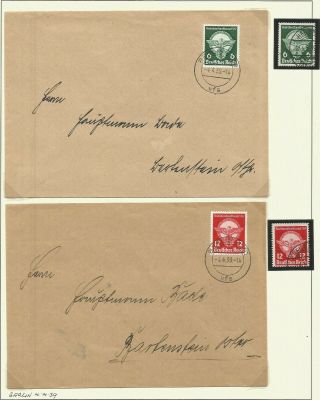 Germany,  Third Reich Inc.  Postal History 1