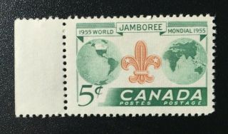 Canada 356 Mnh 1955 Stamp - Boy Scouts Jamboree