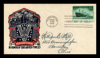 Dr Jim Stamps Us Merchant Marines First Day Cover Scott 939 Staehle