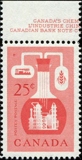 Canada Scott 363 Chemical Industry Vf Mnh Og (18595) 