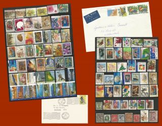 Australia Early And Modern Part Sets Stamps,  2 Postal Covers 0307