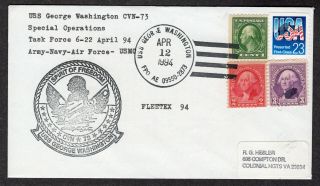 1994 Uss George Washington (cvn - 73) Fleettex 