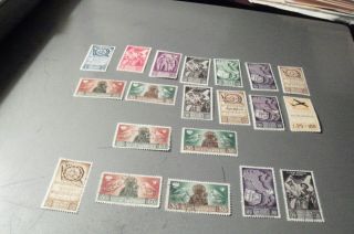 Polish Forces In Italy 20 Stamps Mh And