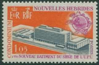 Hebrides French 1970 Sgf156 1f.  05 Upu Headquarters Mnh