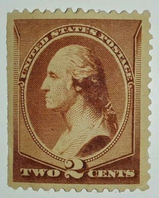 Travelstamps: 1881 - 82 Us Stamps Scott 210,  Og,  D/g Please See Scan