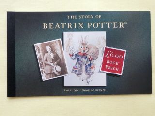 Beatrix Potter - Prestige Stamp Book - 1993