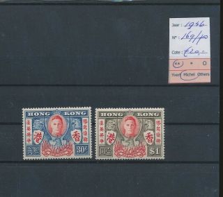 Lk60991 Hong Kong 1946 King George Vi Fine Lot Mnh Cv 20 Eur