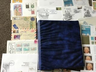 ALBUM FULL OF FIRST DAY COVERS FDC SPECIAL POSTMARKS LIMITED EDITION SOME GEMS 4
