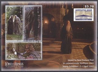 (209408) Philatelic Exhibition,  Cinema,  Lord Of The Rings,  Zealand