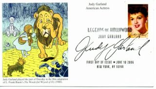 Us Fdc 4077 Judy Garland,  Mystic Stamp Company (9494)
