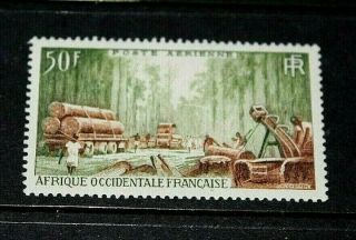 French West Africa 1951 50f Issue Fine M/l/h