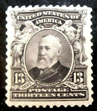 Buffalo Stamps: Scott 308,  $.  13 Second Bureau,  Nh/og & Vf,  Cv = $100