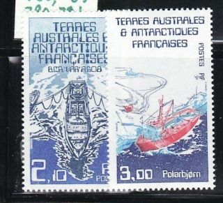 French Southern & Antarctic Territory Sc 123 - 4 Nh Ships