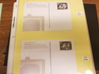 WPPhil US Postal Cards UX567 - UX586 Complete Set Early TV Memories ID ' d on Page 3