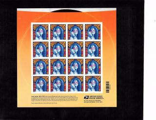 Sheet Scott 4916,  49c Stamp Janis Joplin Sheet Of 16 Mnh Og Bcv $17