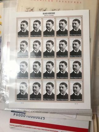 4958,  Forever Robert Taylor Pane Of 20 Stamps Mnh